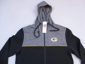 Green Bay Packers Linear Leap Men’s Size S Full Zip TX3 Warm NFL Jacket Hoodie - Picture 1 of 12