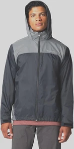 Columbia Jacke Herren schwarz grau Glennaker Lake Regen wasserdicht Kapuze Größe L - Bild 1 von 10