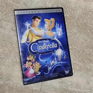 WALT DISNEY CINDERELLA 2 DISC SPECIAL ED. DVD PLATNUM EDITION - Picture 1 of 8