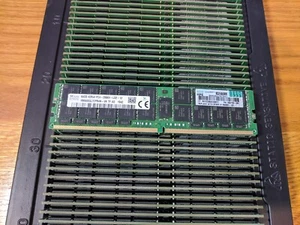 HPE 64gb PC4-2666V 4DRx4 DDR4 ECC LRDIMM Reg Server Memory 850882-001 840759-091 - Picture 1 of 4