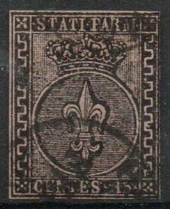 1852 PARMA N.3 VALORE USATO - Picture 1 of 1