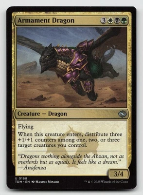 Armament Dragon U Tarkir: Dragonstorm 168 NM - Image 1 of 2