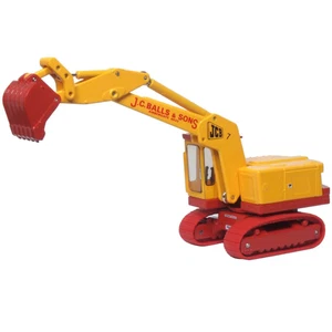 Oxford Diecast 1:76 Scale JCB 7 J C Balls & Sons Tracked Excavator 76JCB7002 - Picture 1 of 6