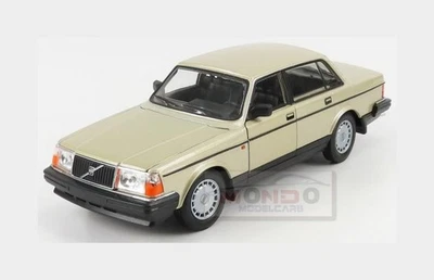 1:24 WELLY Volvo 240 Gl 1986 Gold Met WE24102GD - Immagine 1 di 2