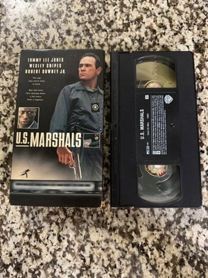 U.S. Marshals (VHS, 1998) - Tommy Lee Jones, Wesley Snipes, & Robert Downey Jr. - Image 1 of 2