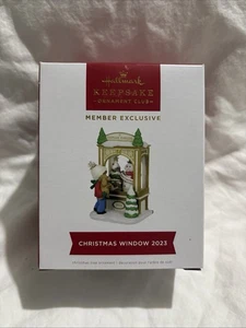 Hallmark Keepsake Navidad Ventanas 21ª Serie KOC Ornamento 2023 NUEVO - Imagen 1 de 5