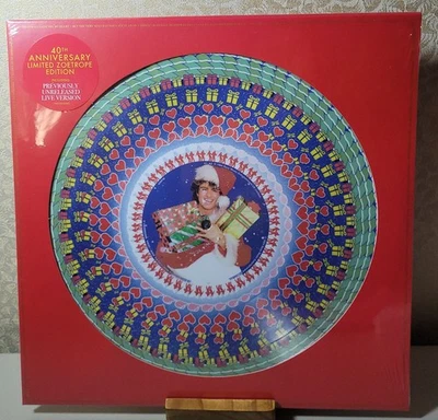 Wham! Last Christmas (40th Anv) Pic Disc (Sealed & New)w/minor sleeve damage - Image 1 of 3