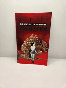Aliens/Predator: The Deadliest of Species Ashcan (1993 Dark Horse) lámina roja en muy buen estado - Imagen 1 de 4