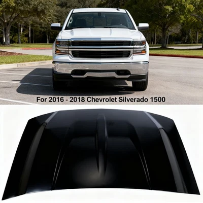 For 2016-2018 Chevrolet Silverado 1500: OEM Hood Panel Primed Foto 1 de 4