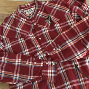 Long shirt dress, long sleeves, hysterical glamor, glitter thread, autumn - Picture 1 of 3