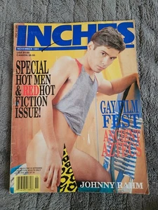 INCHES November 1991 Gay JOHNNY RAHM Billy Flynn DONOVAN SHANE - Picture 1 of 1