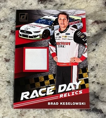 2020 Panini-Donruss Racing Race Day Relics #RD-BK Brad Keselowski  - Image 1 of 2