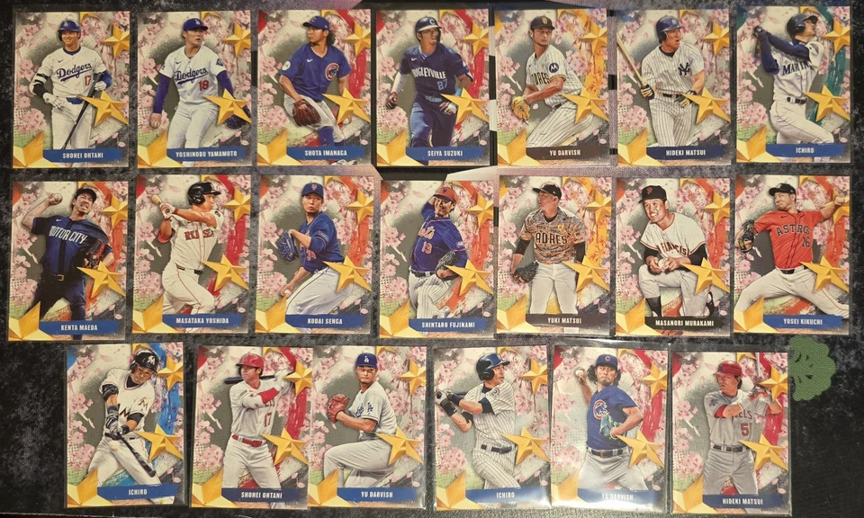 Topps Series One 2025 Tokyo Series Stars of Japan Full Set of 20 Japan Exclusive - Image 1 of 1