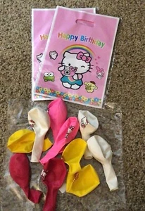 Hello Kitty Geburtstag Party Zubehör Luftballons und 30 Leckerlibeutel! - Bild 1 von 6