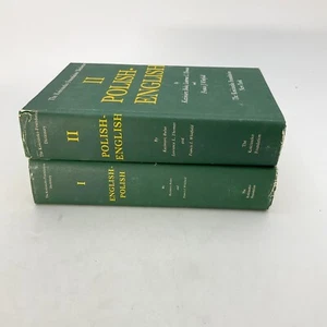 Kosciuszko English Polish Dictionary Vol 1 and Vol 2 Hardcover Book 1975  - Imagen 1 de 24