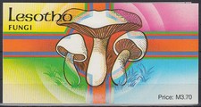 Lesotho 1983 ** 411/14 stamp booklet Pilze mushrooms funghi [st2752]