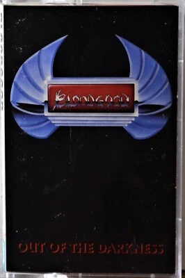 Cassette Bloodgood Out of the Darkness CLEAR SHELL - TESTED - Christian Metal - Image 1 of 4