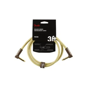 FENDER Deluxe Instrument Cable Angled 90cm TWD ❘ Kabel ❘ Gitarrenkabel ❘ Klinke - Bild 1 von 1