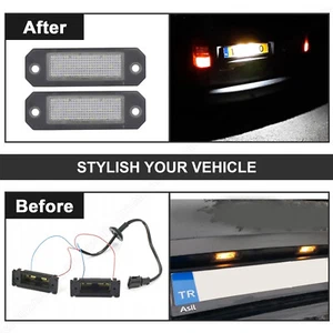 für VW Transporter T5 T6 | Caddy 3 III | BJ 2004-2017 Led Kennzeichenbeleuchtung - Bild 1 von 12
