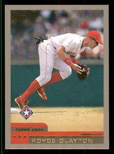 2000 Topps Royce Clayton #397  Texas Rangers