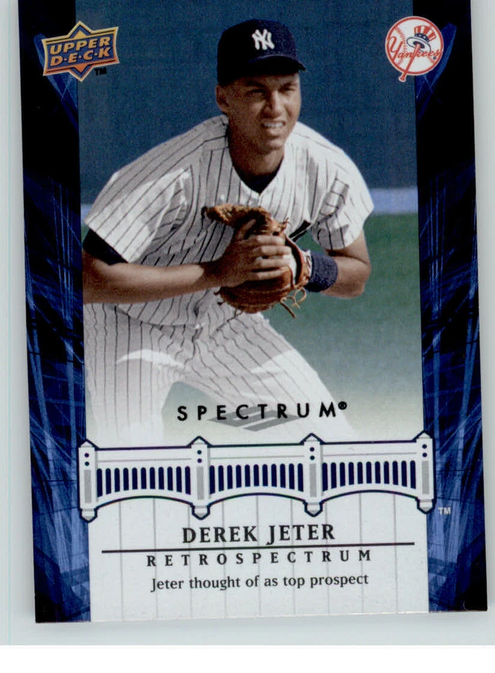 2008 UPPER DECK SPECTRUM DEREK JETER RETROSPECTRUM ASSORTED SINGLES U-PICK - Image 1 of 1