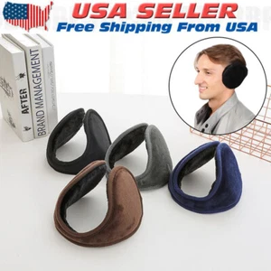 Ear Muffs Winter Ear warmers Fleece Earwarmer Men Women Behind the Head Band lot - Picture 1 of 17