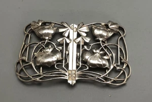 ARts & Crafts Silver Buckle William Comyns London 1899 FLZX - Picture 1 of 4