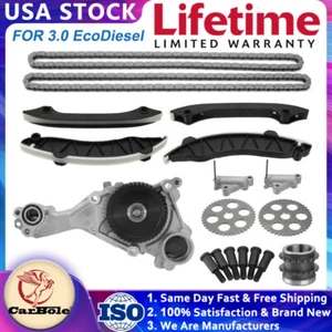 EcoDiesel Timing Chian Kit + Oil Pump For Jeep Cherokee Chrysler Ram 1500 3.0 V6 - Picture 1 of 21