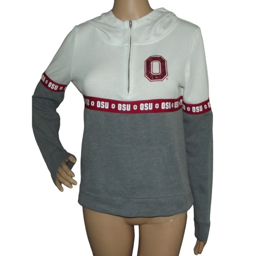 UNDERCOVER Felpa con cappuccio Victoria's Secret ROSA OSU XS rosso grigio pullover maglietta paillettes