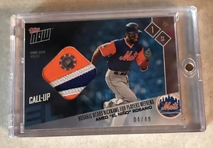 2017 Topps Now #PWR-2C AMED ROSARIO PLAYERS WEEKEND JERSEY RELIC # 4/49 - Bild 1 von 2
