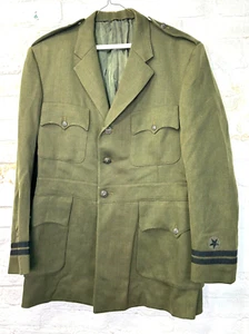 Vintage US Navy Officers Aviation Green Dress Jacket - Picture 1 of 6