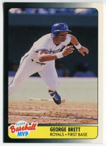 1990 Fleer Baseball MVP #5 George Brett Kansas City Royals - Picture 1 of 2