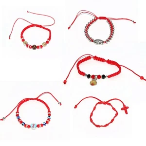Jungfrau Guadalupe Katholisch Armband Virgen De Guadalupe Pulsera Mal De Ojo Protec - Bild 1 von 21