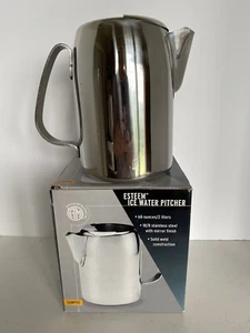 NIB~American Metalcraft Stainless Esteem Water Pitcher w/lip 68ounce -ship free - Picture 1 of 3