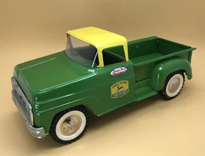 Tonka John Deere Farm Truck / Custom Restoration / Vtg 1960s Pressed Steel Toy - Picture 1 of 14