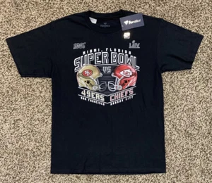NEW Super Bowl 54 LIV Kansas City Chiefs San Francisco 49ers Mens M Shirt NFL - Picture 1 of 4