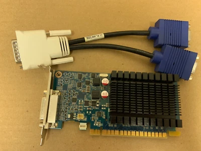 Dell Optiplex SFF 3010 3020 7010 7020 9010 9020 1GB Dual VGA Video Graphics Card - Image 1 of 2