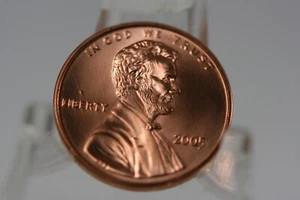 2005 Proof Lincoln cent Obverse Die Break- Reverse Dot - America - Picture 1 of 7