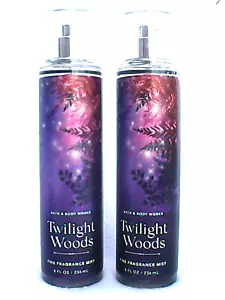 ZWEI Bath & Body Works Twilight Woods Duft Nebel Parfüm Körperspray Set - Bild 1 von 2