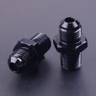 2Pcs 6AN Transmission Oil Cooler Adapter Straight Fitting Fit for GM Turbo
