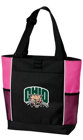 Ohio Bobcats Tote Bag Ohio University for BEACH SHOPPING GROCERIES POOL Cover