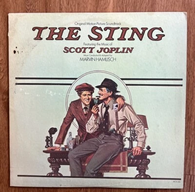 Vintage LP _THE STING Original Movie Soundtrack_Vinyl 33rpm Record Album_MCA_12" - Image 1 of 4