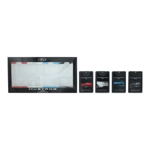 Mustang Pocket Spray 4 Piece Gift Set: Eau de Toilette 4 x 20ml For Men - Picture 1 of 1