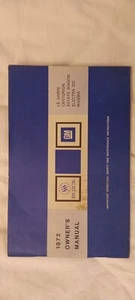 1972 Buick Owners Manual Le Sabre Centurion Electra Riviera - Picture 1 of 1