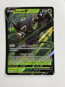 Pokemon Card Vivid Voltage Zarude V 022/185 Near Mint - Picture 1 of 3