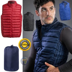 PIUMINO smanicato DA UOMO Giubbotto SENZA MANICHE Invernale IMBOTTITO Zip GIACCA - Imagen 1 de 5