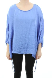 Michael Kors 3/4-Sleeve Scoop Neck Blouse L - Picture 1 of 4