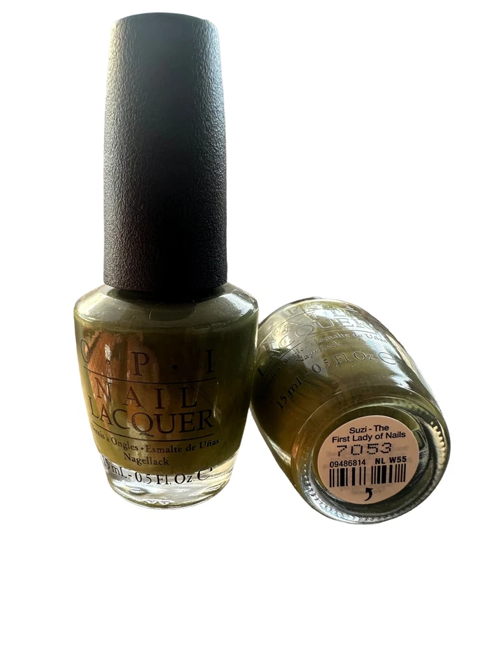Esmalte de uñas OPI Suzi - La primera dama de las uñas, colección verde DC 0,5 fl oz Foto 1 de 2