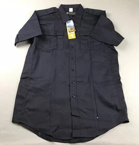 Perfection MTX-Eco Series Shirt Mens XL Tall Black Button Up Short Sleeves NWT - Picture 1 of 8