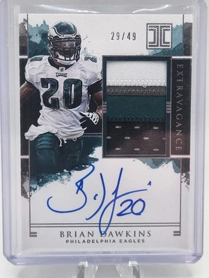 2018 Impeccable Extravagance Brian Dawkins RPA /49 Eagles - Image 1 of 2
